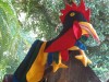 Rooster hand puppet